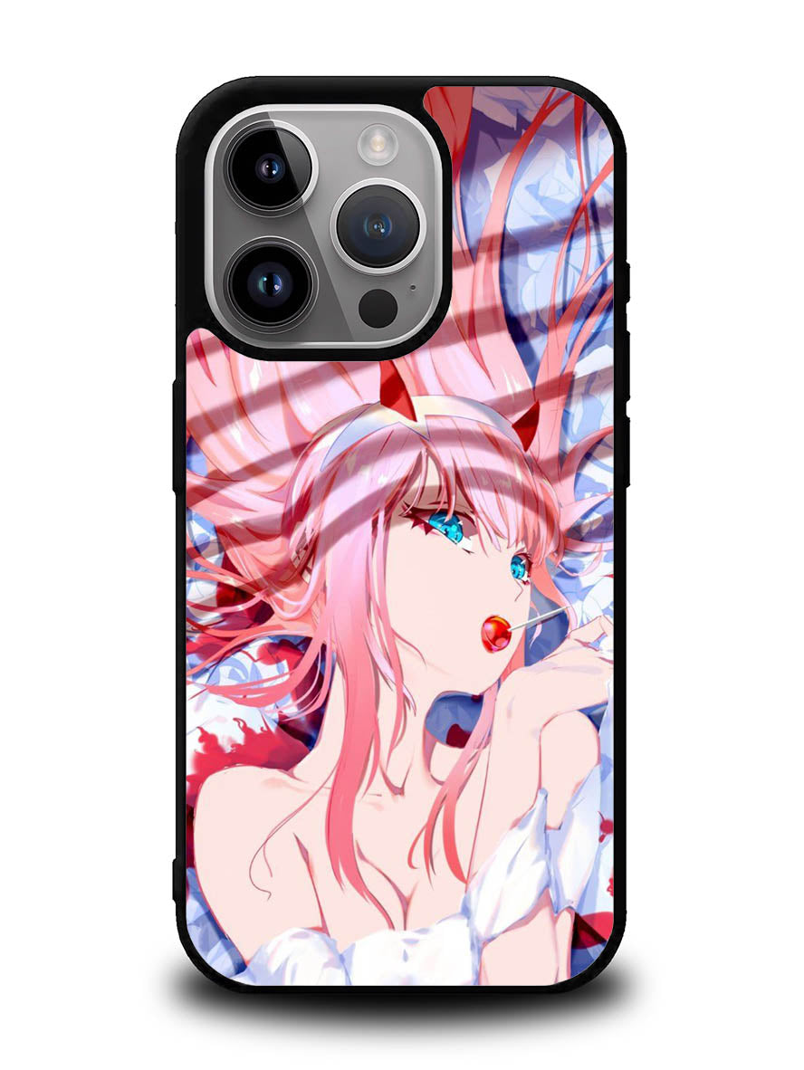 Sakura Zero Two Darling iPhone 16 Pro Case