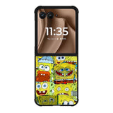 Spongebob Yellow Meme Collage Motorola Moto RAZR Plus 2025 Case OV10437