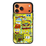 Spongebob Yellow Meme Collage iPhone 17 Pro Case QC10437