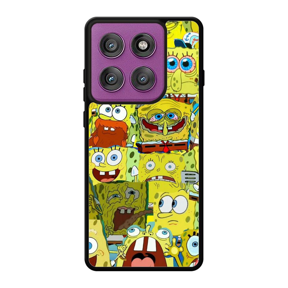 Spongebob Yellow Meme Collage Motorola Moto Edge 60 Pro Case QC10437