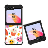 cute pattern NDK0058 Samsung Galaxy Z Flip 5 , Z Flip 4 , Z Flip 3 , Z Fold 5 , Z Fold 4 , Z Fold 3 5G Case