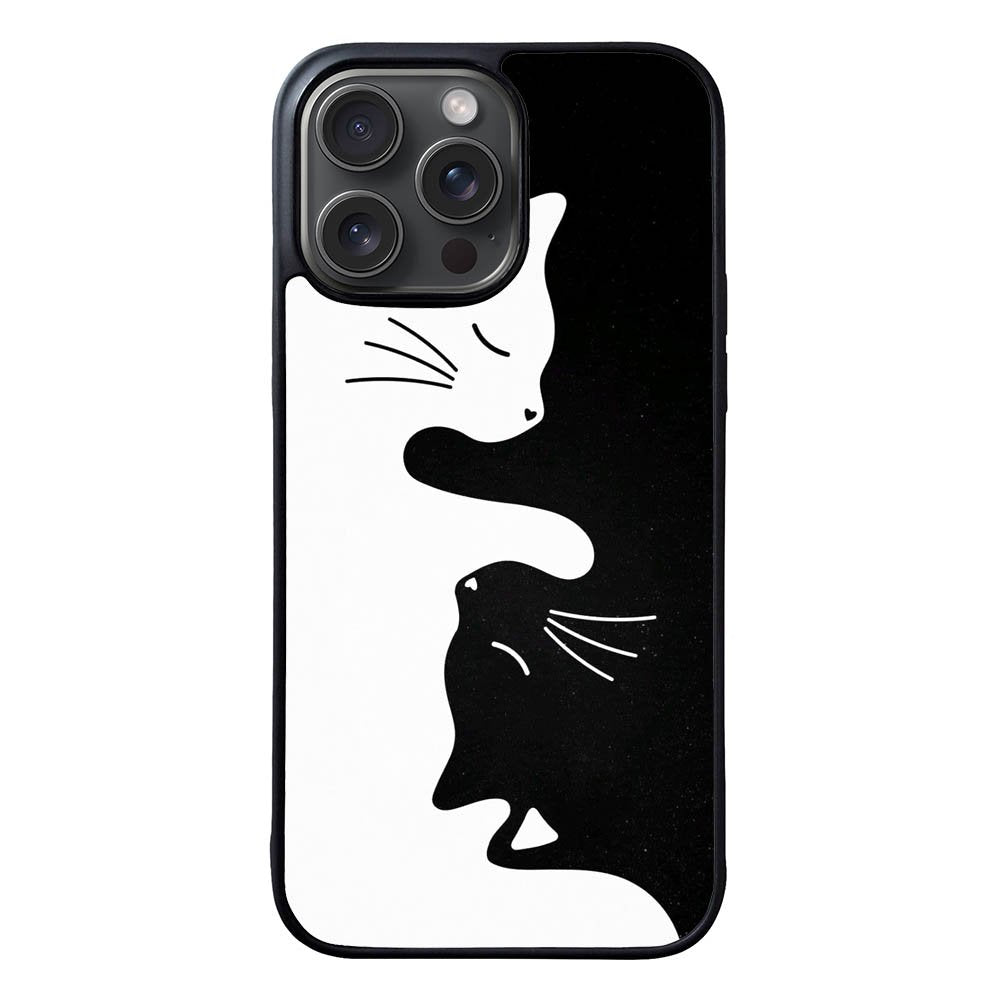 Cats yin yan NDK0096 iPhone 15 Pro Max Case