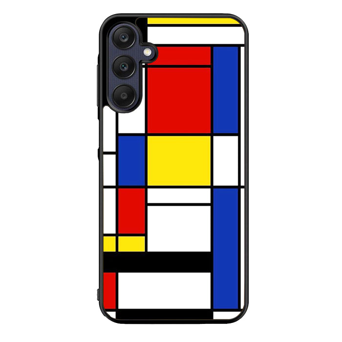 Abstract Geometric Colorful Pattern NDK0110 Samsung Galaxy A15 A25 A35 A55 5G Case