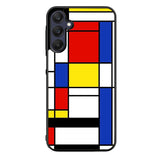 Abstract Geometric Colorful Pattern NDK0110 Samsung Galaxy A15 A25 A35 A55 5G Case