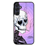 A skull falls in love NDK0114 Samsung Galaxy A15 A25 A35 A55 5G Case