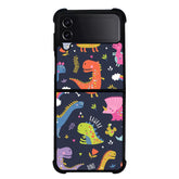 Dinosaur NDK0163 Samsung Galaxy Z Flip 5 , Z Flip 4 , Z Flip 3 , Z Fold 5 , Z Fold 4 , Z Fold 3 5G Case