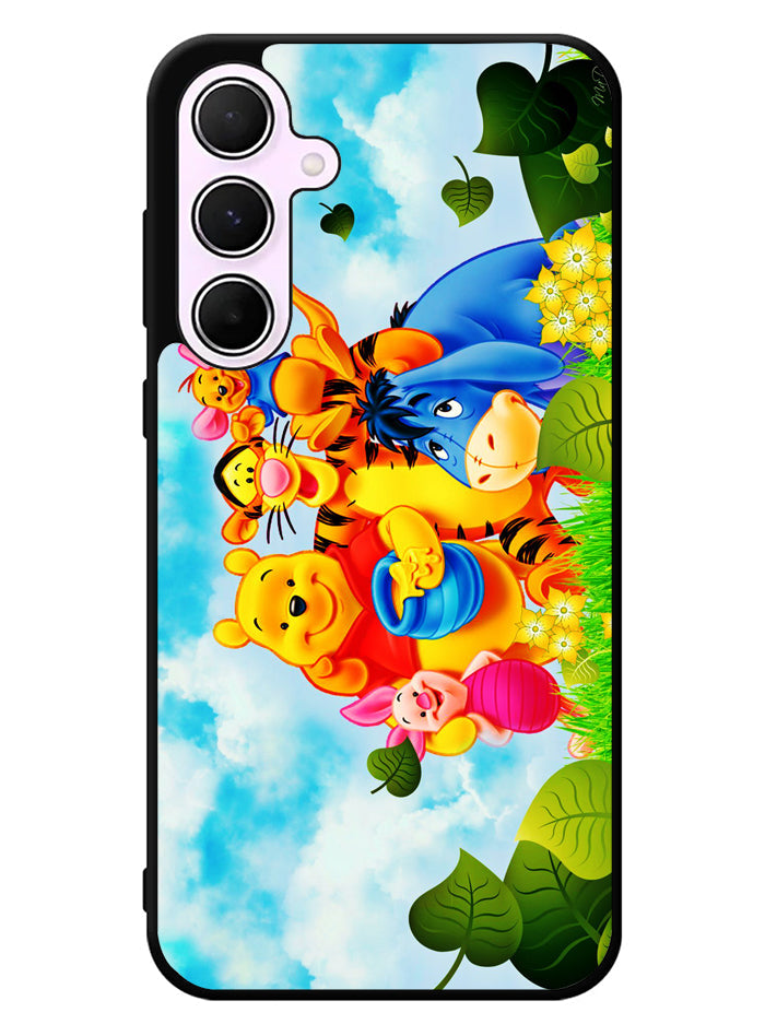 Winnie The Pooh Cartoon Samsung Galaxy A55 5G Case