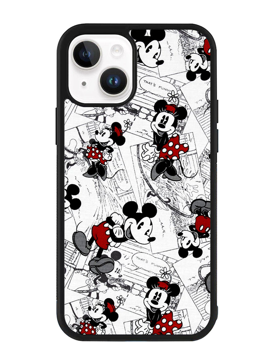 mickey mouse wallpaper iPhone 15 Case OV3287