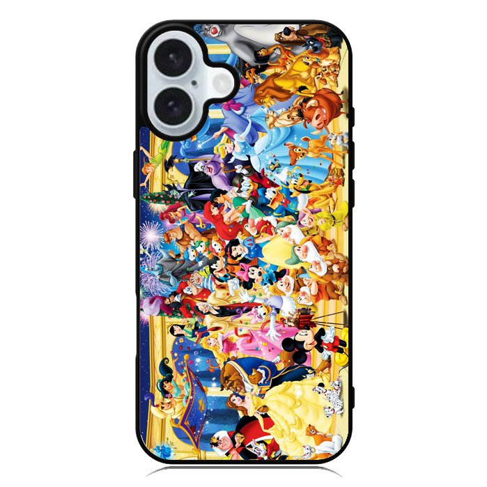 All Characters Disne iPhone 16 Plus Case QC3795
