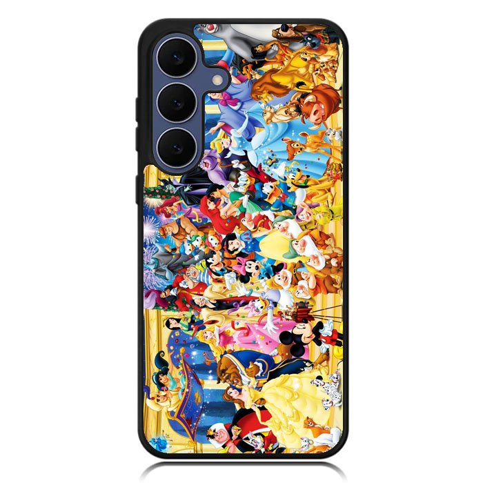 All Characters Disne Samsung Galaxy S25 FE Case OV3795