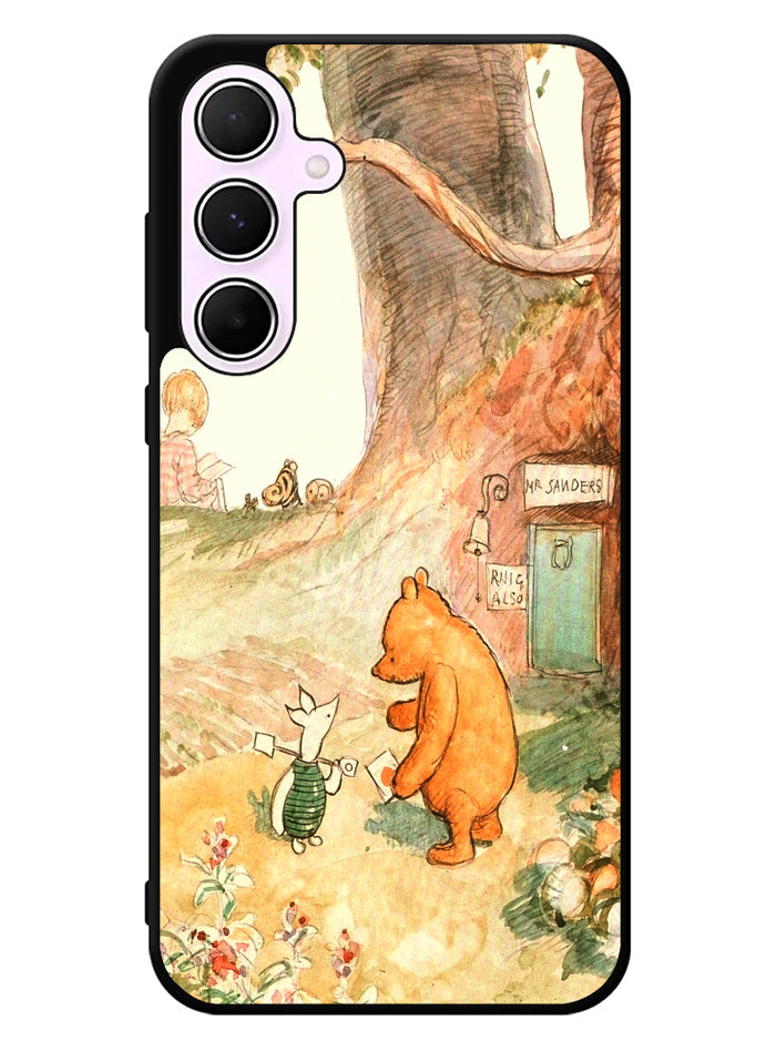 winnie the pooh vintage Samsung Galaxy A55 5G Case