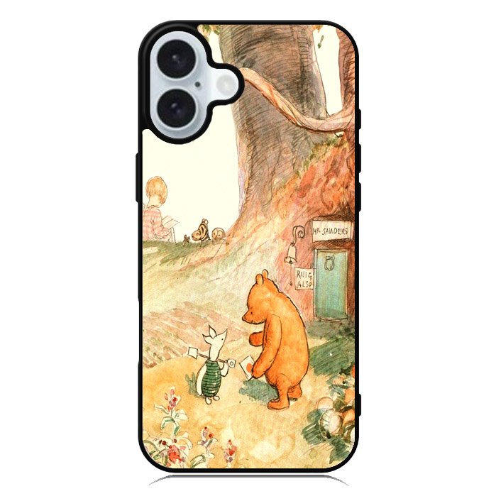 winnie the pooh vintage iPhone 16 Plus Case