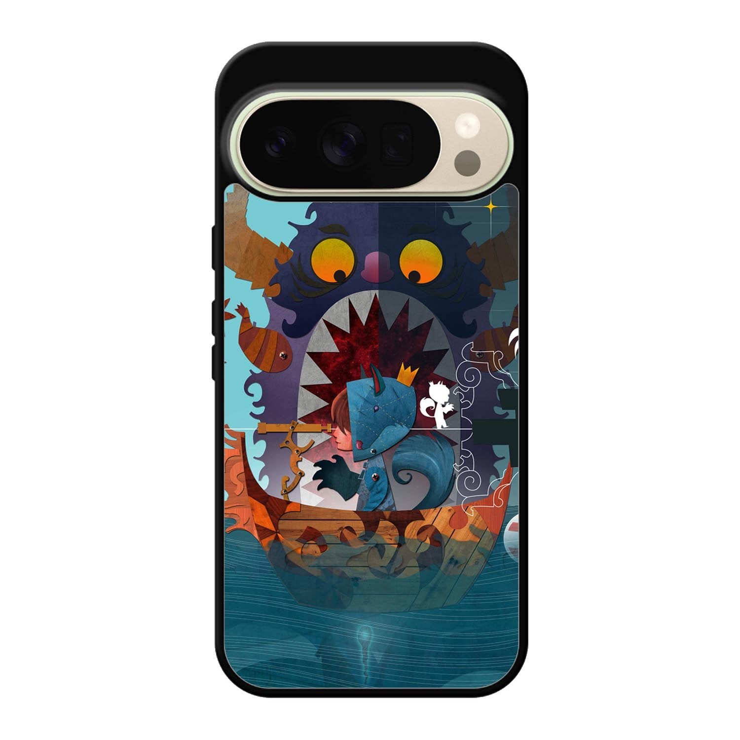 Where the Wild Things Are cartoon Wallpaper Google Pixel 10 Pro XL Case QC1494