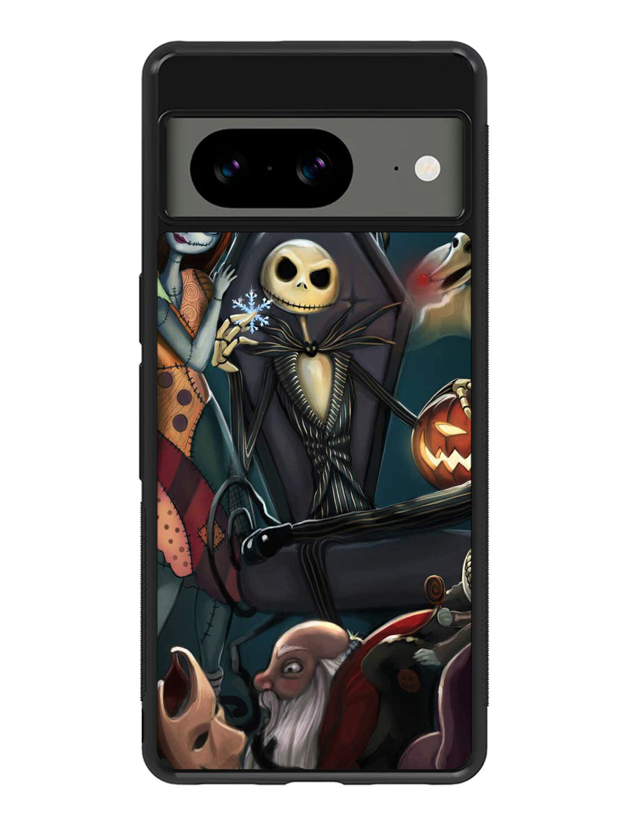 Nightmare Before Christmas Google Pixel 8A Case QC1497
