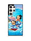 lilo stitch Wallpaper Samsung Galaxy S23 Ultra 5G Case QC1499