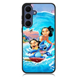 lilo stitch Wallpaper Samsung Galaxy S25 FE Case OV1499