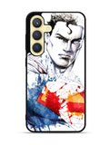 Superman Man Of Steel Painting Samsung Galaxy S25 5G Case OV2301