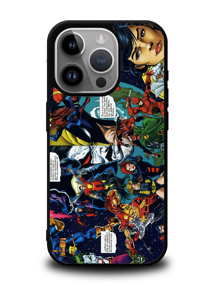 dc vs marvel iPhone 15 Pro Max Case OV4616