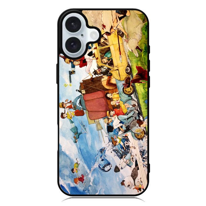 studio ghibli characters iPhone 16 Case QC1505