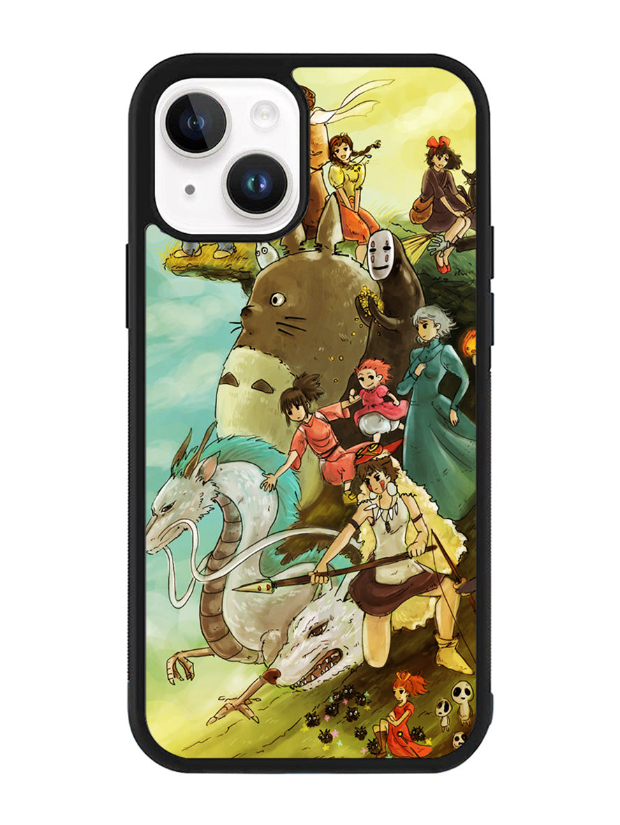 studio ghibli characters iPhone 15 Case OV2314