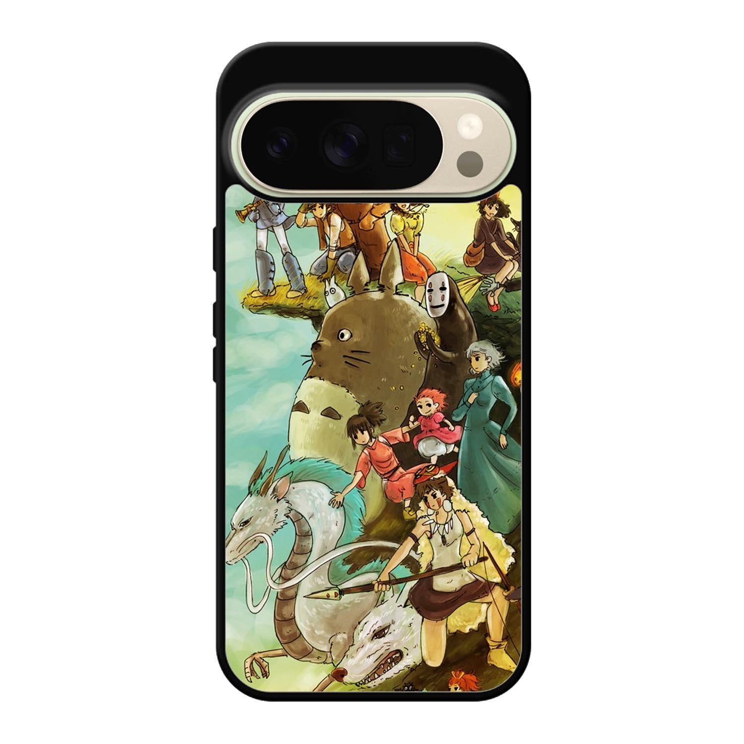 studio ghibli characters Google Pixel 10 Pro XL Case