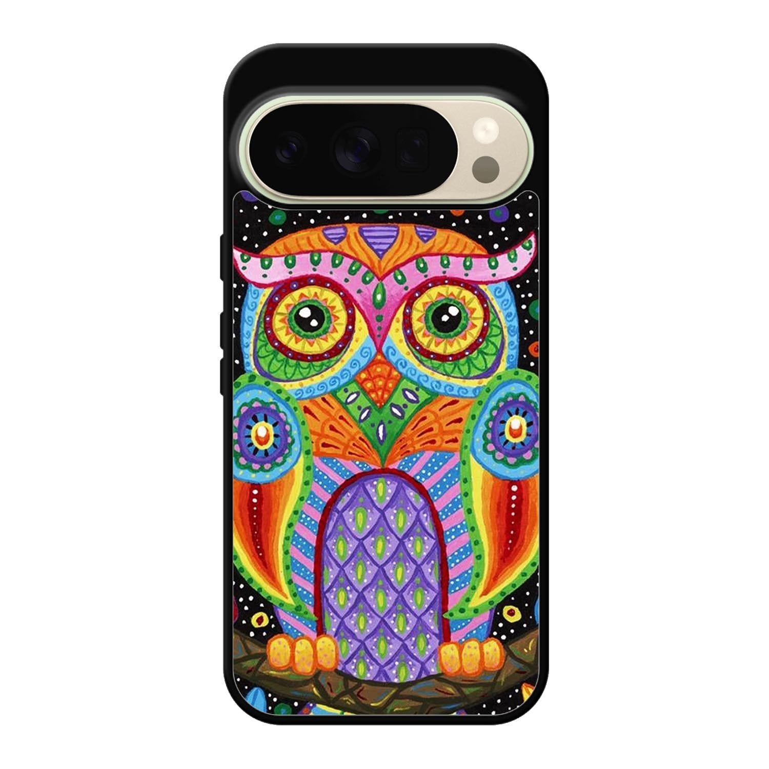 Little Colorful Owl Google Pixel 10 Pro XL Case QC1511