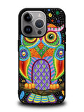 Little Colorful Owl iPhone 14 Pro Case QC1511