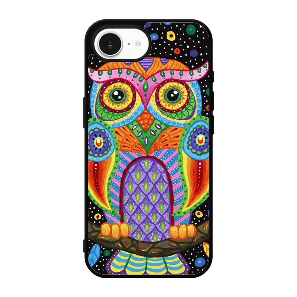 Little Colorful Owl iPhone 17e Case QC1511