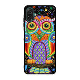 Little Colorful Owl Samsung Galaxy A07 Case QC1511