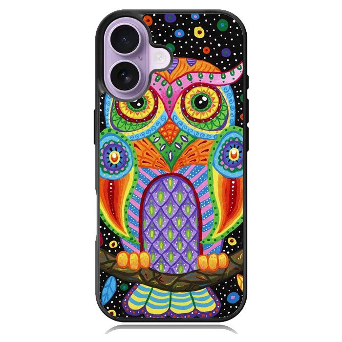 Little Colorful Owl iPhone 17 Case OV1511