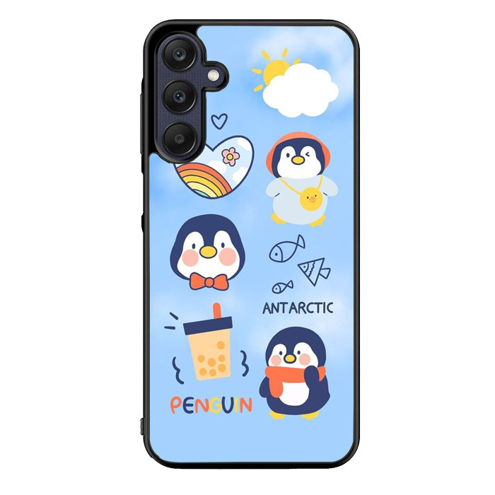 Penguin antarctic FLN0003 Samsung Galaxy A15 A25 A35 A55 5G Case