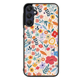 Flower pattern FLN0014 Samsung Galaxy A15 A25 A35 A55 5G Case
