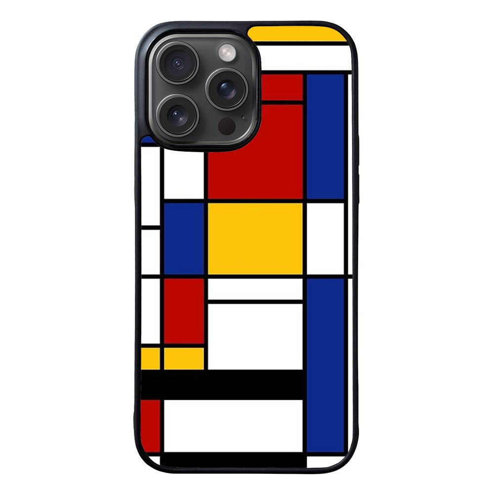 Seamless Abstract Mosaic Pattern FLN0023 iPhone 15 Pro Max Case