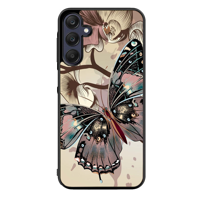 butterfly FLN0028 Samsung Galaxy A15 A25 A35 A55 5G Case