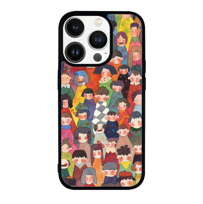 Art person FLN0033 iPhone 14 Pro Max | iPhone 14 Pro | iPhone 14 Plus | iPhone 14 Case