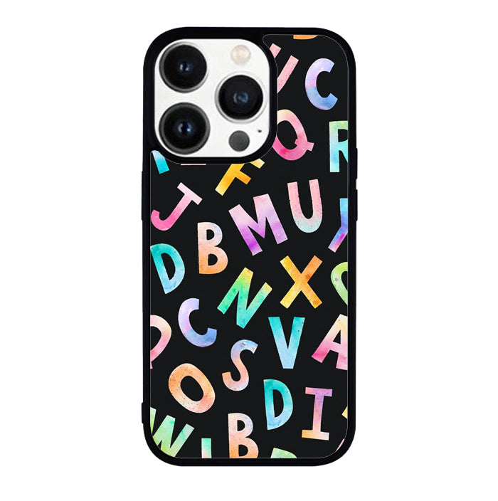 alfabet art FLN0041 iPhone 14 Pro Max | iPhone 14 Pro | iPhone 14 Plus | iPhone 14 Case