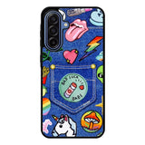 sticker jeans FLN0058 Samsung Galaxy A17 Case
