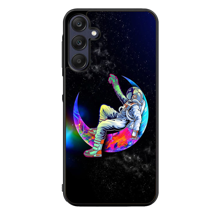 astronout moon FLN0063 Samsung Galaxy A15 A25 A35 A55 5G Case