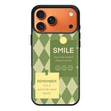 smile green FLN0072 iPhone 17 Pro Max Case