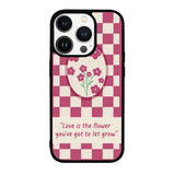 Quotes flower art FLN0084 iPhone 14 Pro Max | iPhone 14 Pro | iPhone 14 Plus | iPhone 14 Case