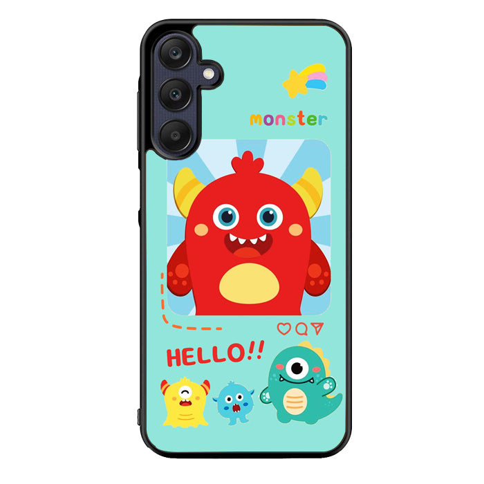 Hello monster FLN0100 Samsung Galaxy A15 A25 A35 A55 5G Case