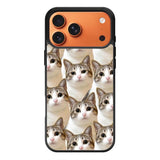 cat pattern cute FLN0132 iPhone 17 Pro Case