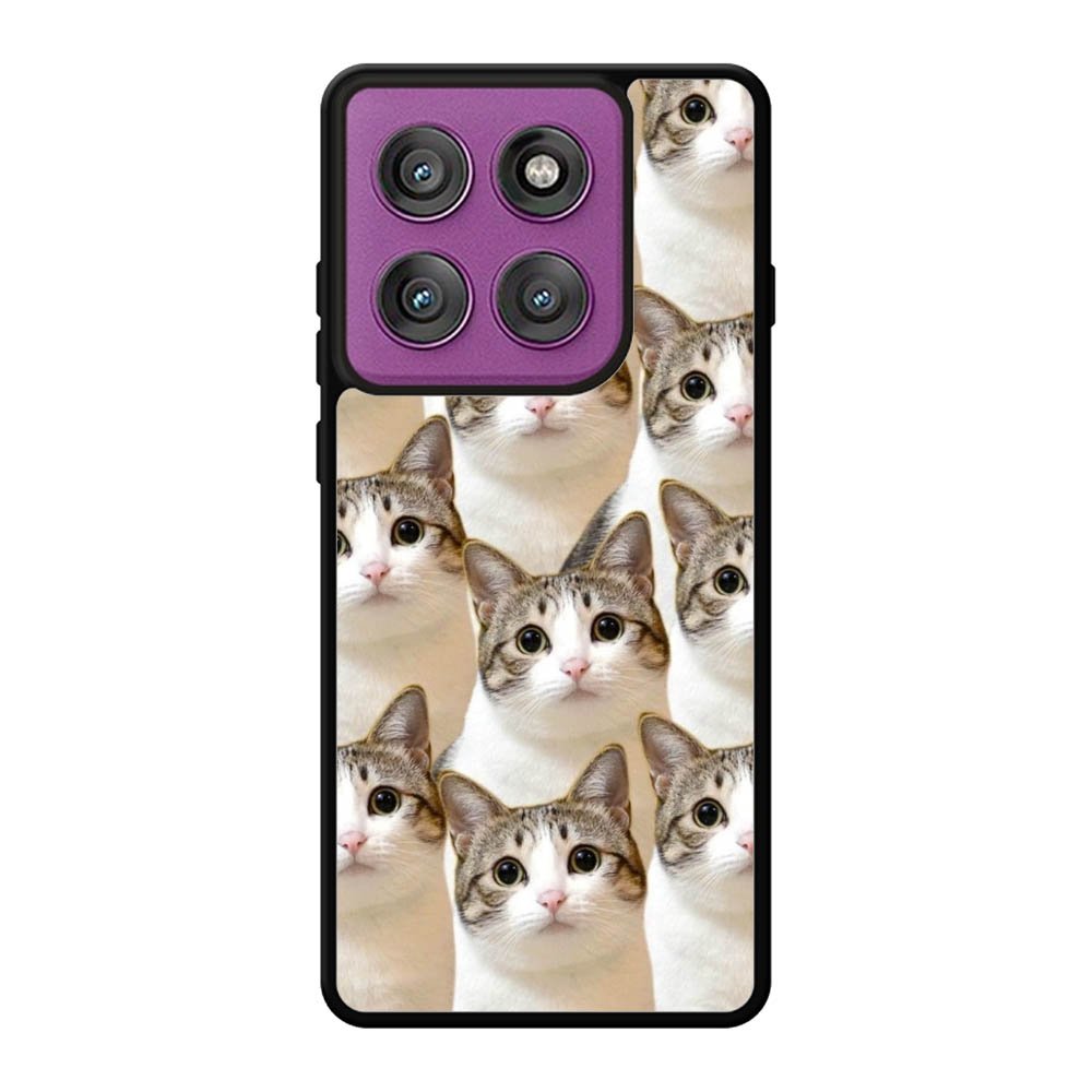 cat pattern cute FLN0132 Motorola Moto Edge 60 Pro Case