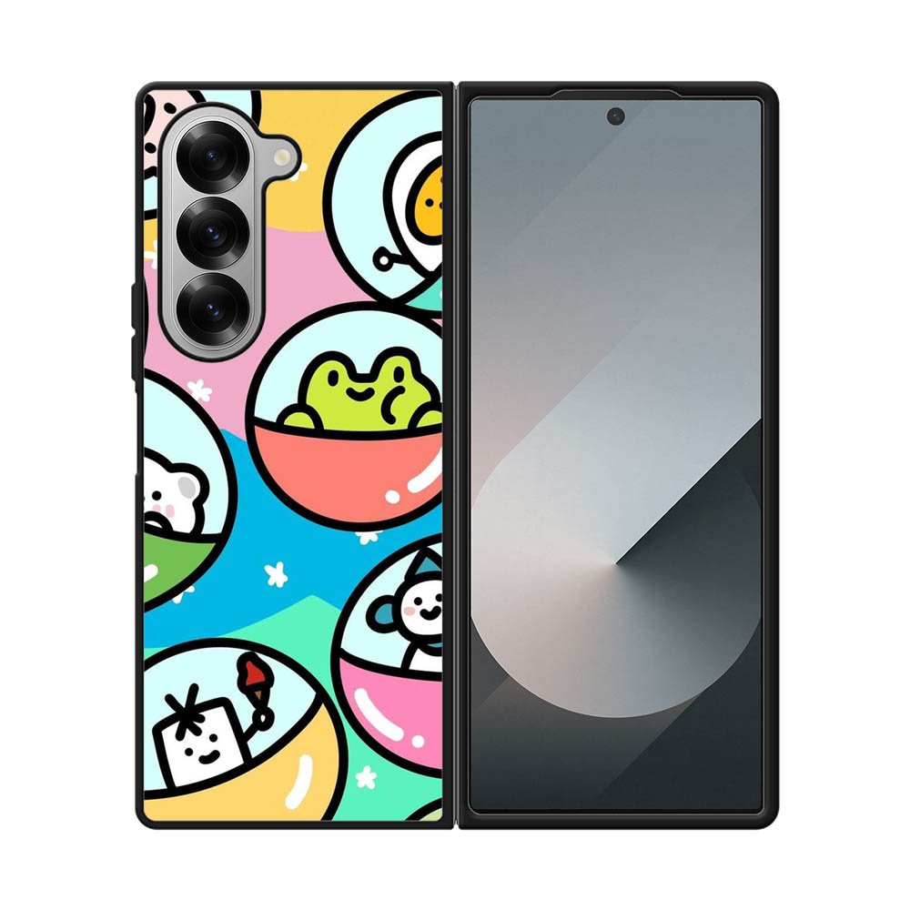 Face art caracter FLN0144 Samsung Galaxy Z Fold 7 5G Case