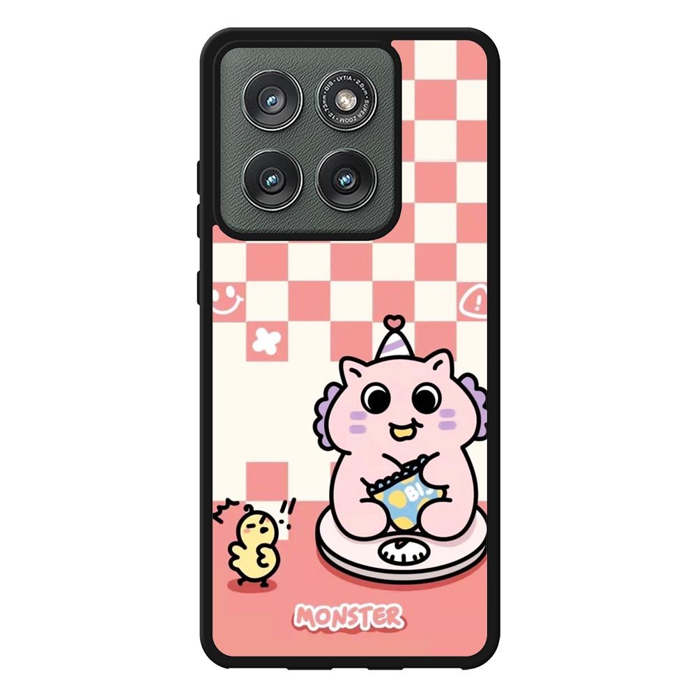 Monsters eat snacks FLN0151 Motorola Moto Edge 2025 Case