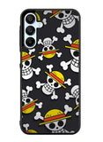 One Piece Straw Hat Pirates Logo Dark Samsung Galaxy A15 5G Case OV10993