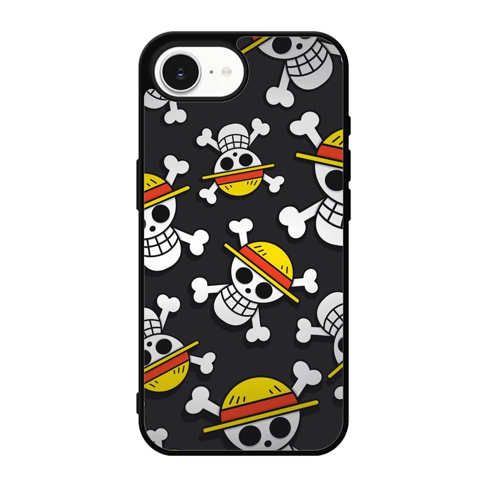 One Piece Straw Hat Pirates Logo Dark iPhone 17e Case OV10993