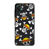 One Piece Straw Hat Pirates Logo Dark Samsung Galaxy A07 Case QC10993