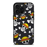 One Piece Straw Hat Pirates Logo Dark iPhone 16 Pro Max Case OV10993