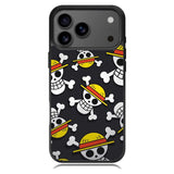 One Piece Straw Hat Pirates Logo Dark iPhone 17 Pro Case OV10993